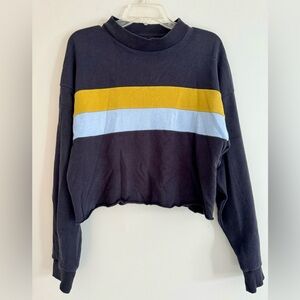 American Eagle long sleeve striped top M